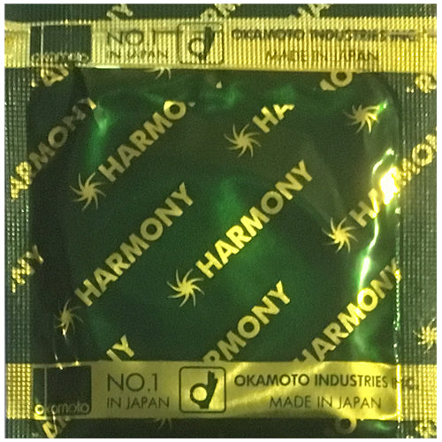 Okamoto Harmony Vibra Ribbed Condoms