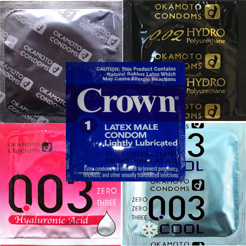 Okamoto Speciality Condoms Range