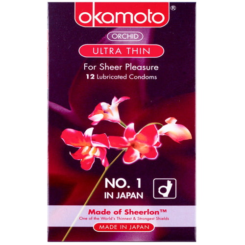 Okamoto Orchid Ultra Thin Condoms