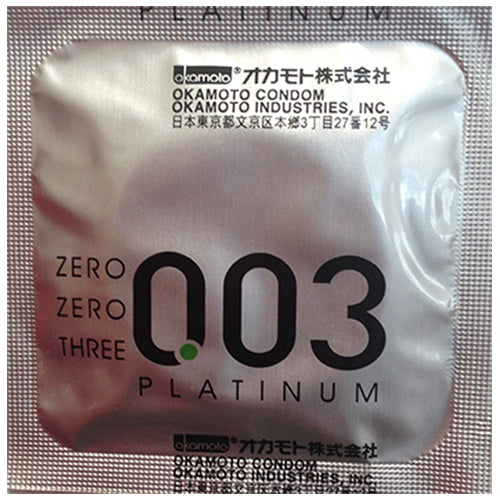 Okamoto 003 Platinum Condoms