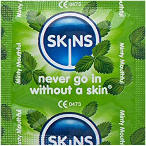 Skins Mint Flavoured Condoms